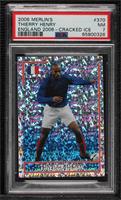 Star Player Holofoil - Thierry Henry (Cracked Ice) [PSA 7 NM]