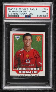 2006 Merlin's F.A. Premier League Stickers - [Base] #309 - Cristiano Ronaldo [PSA 9 MINT]