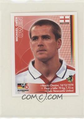 2006 Navarrete Alemania Album Stickers - [Base] - Mexico #77 - Michael Owen