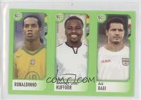 Ronaldinho, Samuel Kuffour, Ali Daei