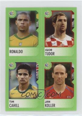 2006 Panini Candy World Cup Stickers - [Base] #227-219-208-241 - Igor Tudor, Ronaldo, Jan Koller, Tim Cahill