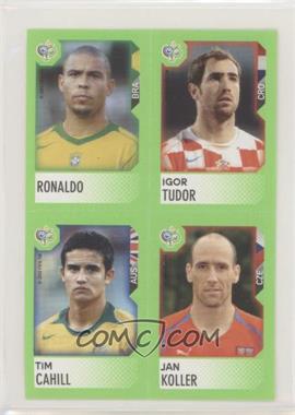 2006 Panini Candy World Cup Stickers - [Base] #227-219-208-241 - Igor Tudor, Ronaldo, Jan Koller, Tim Cahill