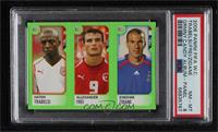 Hatem Trabelsi, Alexander Frei, Zinedine Zidane [PSA 8 NM‑MT]