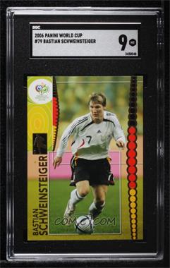 2006 Panini FIFA World Cup Germany - [Base] #79 - Bastian Schweinsteiger [SGC 9 MINT]