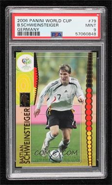 2006 Panini FIFA World Cup Germany - [Base] #79 - Bastian Schweinsteiger [PSA 9 MINT]