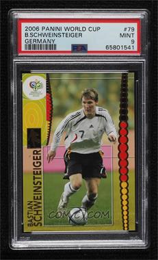 2006 Panini FIFA World Cup Germany - [Base] #79 - Bastian Schweinsteiger [PSA 9 MINT]