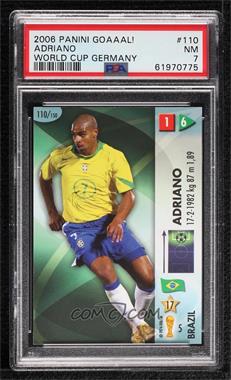 2006 Panini GOAAAL! World Cup - [Base] - Made in Italy #110 - Adriano [PSA 7 NM]