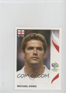 2006 Panini World Cup Album Stickers - [Base] #110 - Michael Owen