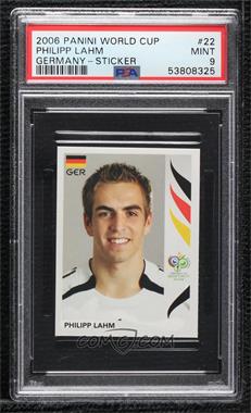 2006 Panini World Cup Album Stickers - [Base] #22 - Philipp Lahm [PSA 9 MINT]