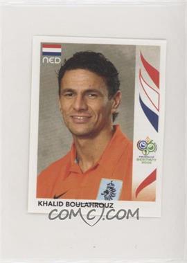 2006 Panini World Cup Album Stickers - [Base] #229 - Khalid Boulahrouz