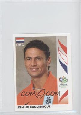 2006 Panini World Cup Album Stickers - [Base] #229 - Khalid Boulahrouz