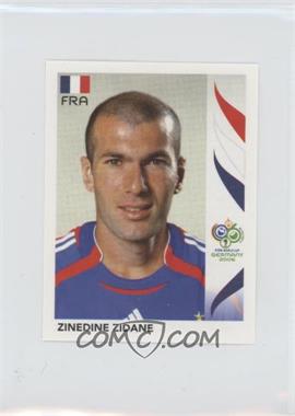 2006 Panini World Cup Album Stickers - [Base] #467 - Zinedine Zidane