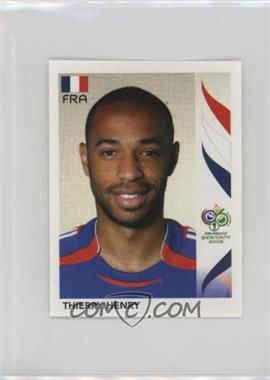 2006 Panini World Cup Album Stickers - [Base] #469 - Thierry Henry