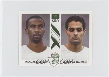 2006 Panini World Cup Album Stickers - [Base] #596 - Talal Al Meshal, Yasser Al Qahtani