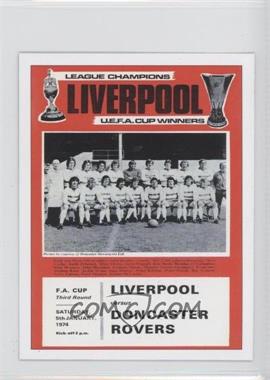 2006 Sporting Profiles FA Cup Finals - [Base] #1974-1 - 1974 - Liverpool vs. Doncaster