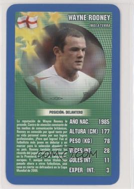 2006 Top Trumps Estrellas del Futbol Mundial - [Base] #_WARO - Wayne Rooney