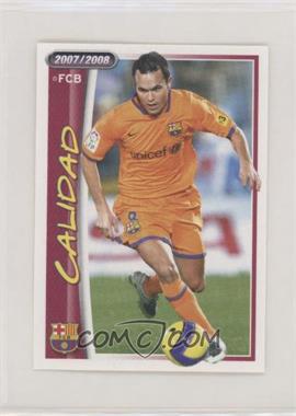 2007-08 Panini FC Barcelona Stickers - [Base] #105 - Andres Iniesta [EX to NM]