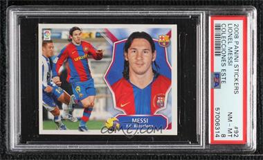 2008-09 Colecciones Este Liga Stickers - [Base] #_LIME - Lionel Messi [PSA 8 NM‑MT]