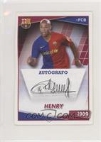 Autografo - Thierry Henry