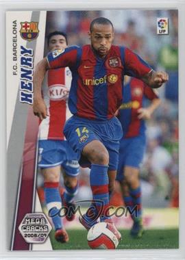 2008-09 Panini Megacracks MGK La Liga - [Base] #72 - Thierry Henry