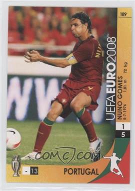 2008-09 Panini UEFA Euro Game - [Base] #189 - Nuno Gomes [EX to NM]