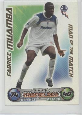 2008-09 Topps Match Attax English Premier League - Man of the Match #_FAMU - Fabrice Muamba