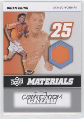 2008 Upper Deck MLS - MLS Materials #MM-1 - Brian Ching