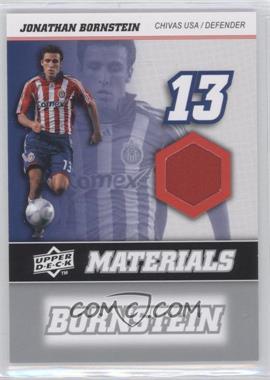 2008 Upper Deck MLS - MLS Materials #MM-12 - Jonathan Bornstein