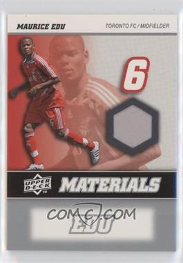 2008 Upper Deck MLS - MLS Materials #MM-20 - Maurice Edu