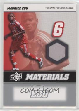 2008 Upper Deck MLS - MLS Materials #MM-20 - Maurice Edu