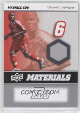 2008 Upper Deck MLS - MLS Materials #MM-20 - Maurice Edu