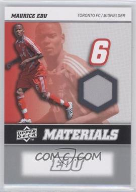 2008 Upper Deck MLS - MLS Materials #MM-20 - Maurice Edu