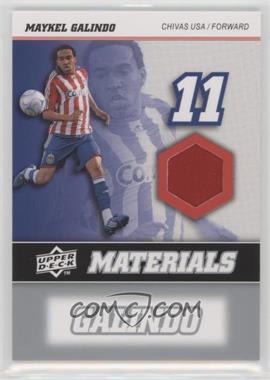 2008 Upper Deck MLS - MLS Materials #MM-21 - Maykel Galindo