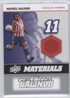 2008 Upper Deck MLS - MLS Materials #MM-21 - Maykel Galindo