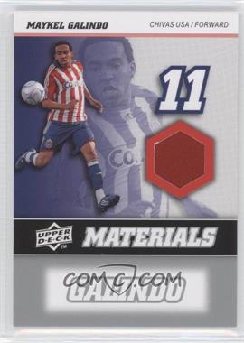 2008 Upper Deck MLS - MLS Materials #MM-21 - Maykel Galindo