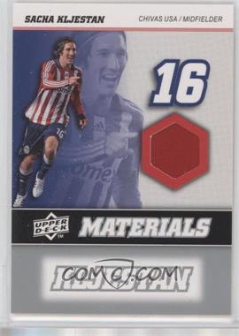 2008 Upper Deck MLS - MLS Materials #MM-29 - Sacha Kljestan