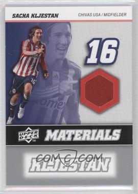 2008 Upper Deck MLS - MLS Materials #MM-29 - Sacha Kljestan