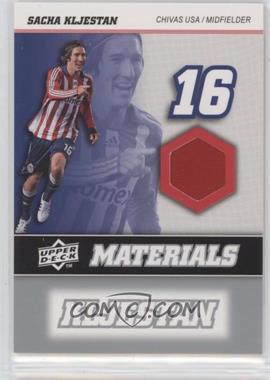 2008 Upper Deck MLS - MLS Materials #MM-29 - Sacha Kljestan