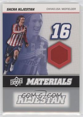 2008 Upper Deck MLS - MLS Materials #MM-29 - Sacha Kljestan