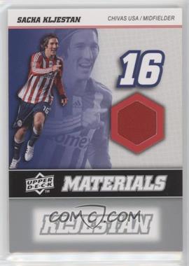 2008 Upper Deck MLS - MLS Materials #MM-29 - Sacha Kljestan