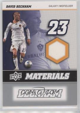 2008 Upper Deck MLS - MLS Materials #MM-7 - David Beckham
