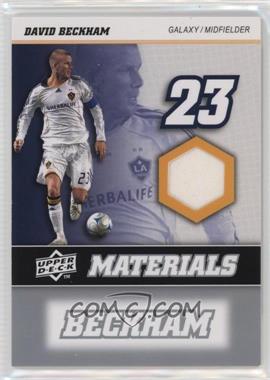 2008 Upper Deck MLS - MLS Materials #MM-7 - David Beckham
