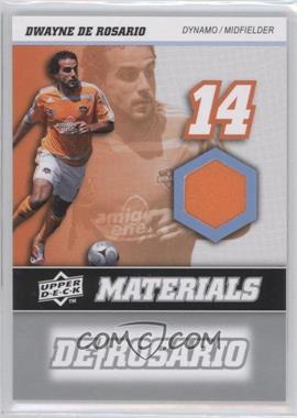 2008 Upper Deck MLS - MLS Materials #MM-8 - Dwayne De Rosario