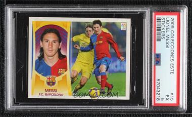 2009-10 Colecciones Este Liga Stickers - F.C. Barcelona #15 - Lionel Messi [PSA 5 EX]