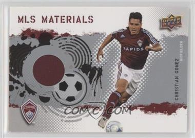 2009 Upper Deck MLS - Materials #MT-CG - Christian Gomez