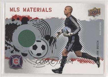 2009 Upper Deck MLS - Materials #MT-JB - Jon Busch