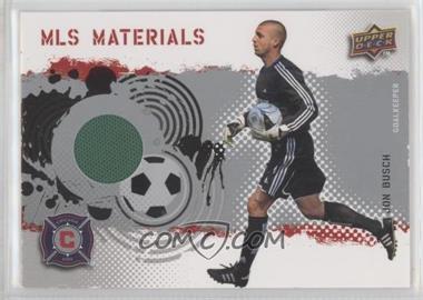 2009 Upper Deck MLS - Materials #MT-JB - Jon Busch
