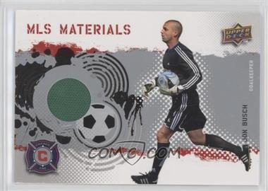 2009 Upper Deck MLS - Materials #MT-JB - Jon Busch