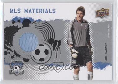 2009 Upper Deck MLS - Materials #MT-JC - Joe Cannon