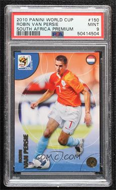 2010 Panini FIFA World Cup South Africa - [Base] #150 - Robin van Persie [PSA 9 MINT]